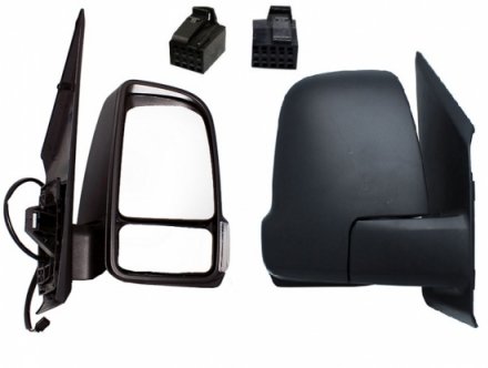 Acessar a peça Esquerda elétrica aquecida + espelho indicador de direção [braço curto]