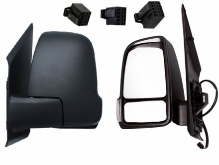 Acessar a peça Espelho aquecido com rebatimento elétrico esquerdo + sinal de mudança de direção [braço curto].