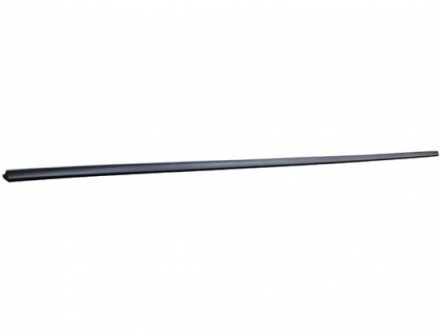 Acessar a peça Friso porta frente esquerda preta rugoso