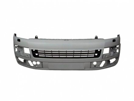 Acessar a peça Para choque frente com furos para faróis de farol nevoeiro e frisos