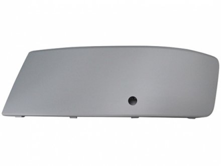 Acessar a peça Friso superior esquerda para choques frente primario com buracos sensor