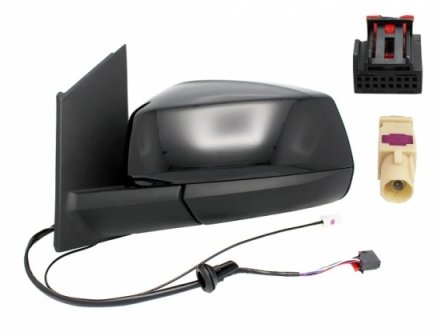 Acessar a peça Antena am/fm do espelho esquerdo rebatível elétrico aquecido em preto brilhante
