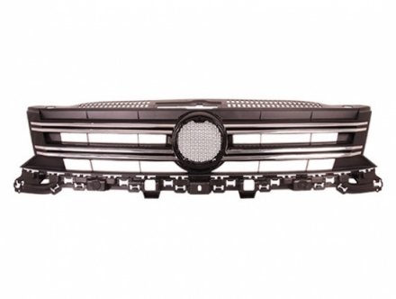 Acessar a peça Grelha frente com friso cromada Acessar a peça Grelha frente com friso cromada