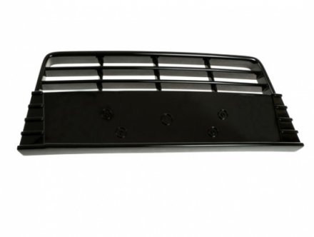 Acessar a peça Grelha para choques frente brilhante titanium