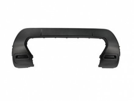 Acessar a peça Proteção central do para-choque dianteiro preto preparado Acessar a peça Proteção central do para-choque dianteiro preto preparado