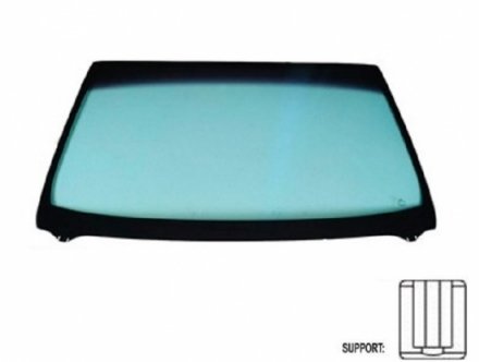 Acessar a peça Para-brisas verde controlo solar serigrafia janela