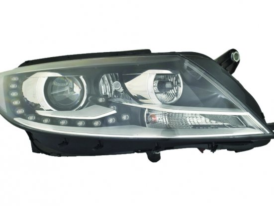 Acessar a peça Farol elétrico led direito com motor