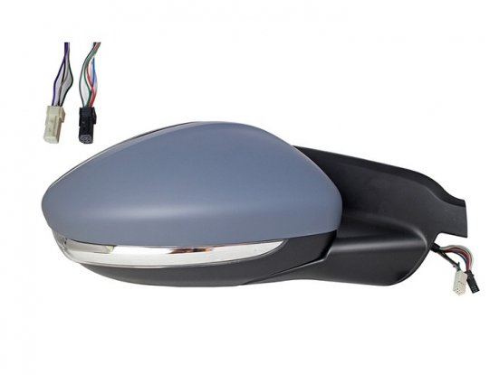 Retrovisor dobrável aquecido elétrico esquerdo para pintar + luz + detector + sensor CITROEN C4 CACTUS  pour CITROEN C4 CACTUS Retrovisor dobrável aquecido elétrico esquerdo para pintar + luz + detector + sensor CITROEN C4 CACTUS  pour CITROEN C4 CACTUS