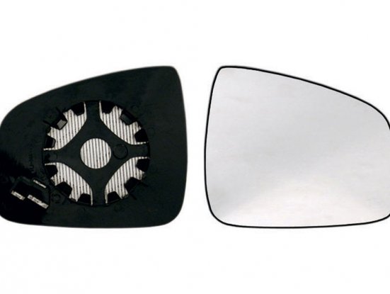 Vidro com suporte direito convexo, termico