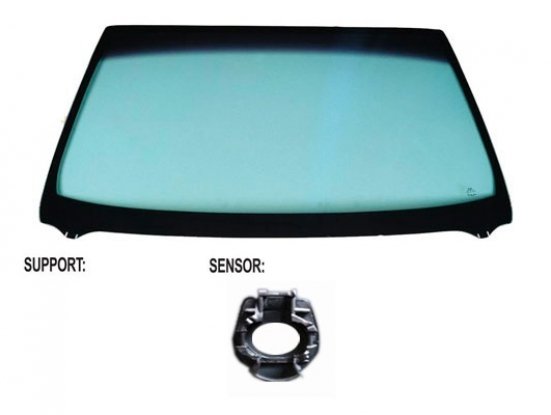 Acessar a peça Para-brisas verde ctrl solar serigr. sensor chuva/luz friso sup/inf janela con techo panoram.