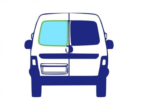 Vidro traseiro esquerdo escurecido em verde aquecido 2 ptas + furo FORD TRANSIT-TOURNEO Térmica para modelos traseiros de 2 portas com furo para limpador de para-brisa. Eurocódigo: 3743BGNVL1H. Dimensões: Largura 610 mm - Altura 585 mm.  pour FORD TRANSIT-TOURNEO Vidro traseiro esquerdo escurecido em verde aquecido 2 ptas + furo FORD TRANSIT-TOURNEO Térmica para modelos traseiros de 2 portas com furo para limpador de para-brisa. Eurocódigo: 3743BGNVL1H. Dimensões: Largura 610 mm - Altura 585 mm.  pour FORD TRANSIT-TOURNEO