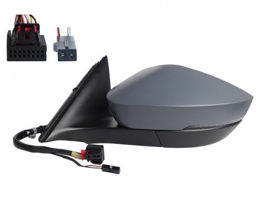 Acessar a peça Espelho esquerdo elétrico, aquecido, dobrável, preparado + indicador + side