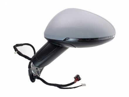 Acessar a peça Retrovisor esquerdo elétrico, aquecido, rebatível para pintar + luz + cortesia + SIDE [grande angular]