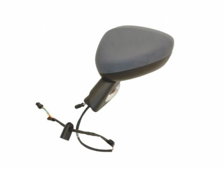 Acessar a peça Espelho retrovisor esquerdo, com preparação eléctrica, convexo, aquecido, rebatível + indicador e suporte preto (9 pinos)