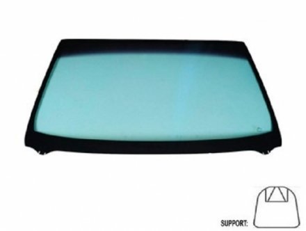 Acessar a peça Para-brisas verde controlo solar serigrafiado base espelho Acessar a peça Para-brisas verde controlo solar serigrafiado base espelho