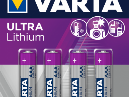Acessar a peça Conjunto de 4 pilhas Varta LR03 AAA Ultra Lithium