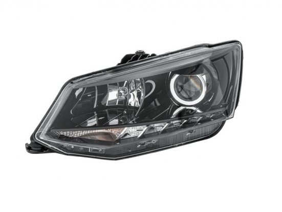 Acessar a peça Farol esquerdo elétrico H7 + H7 + PWY24W LED com motor (HELLA)