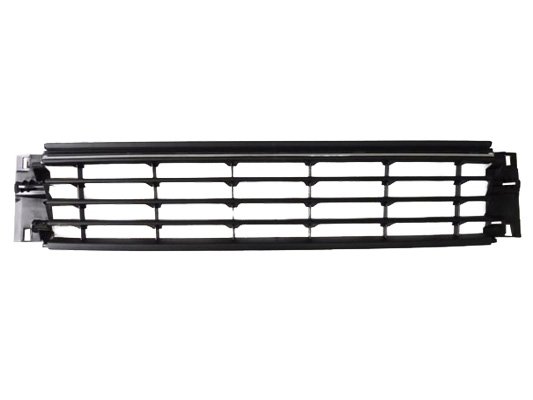 Acessar a peça Grelha central para choques frente com friso cromado - gasolina exceto 1.2