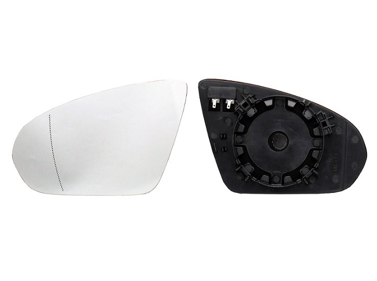 Acessar a peça Vidro do espelho esquerdo aquecido + suporte [grande angular]