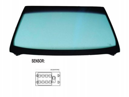 Acessar a peça Para-brisas verde controlo solar serigrafia mod. sensor chuva/luz friso sup/inf janela Acessar a peça Para-brisas verde controlo solar serigrafia mod. sensor chuva/luz friso sup/inf janela