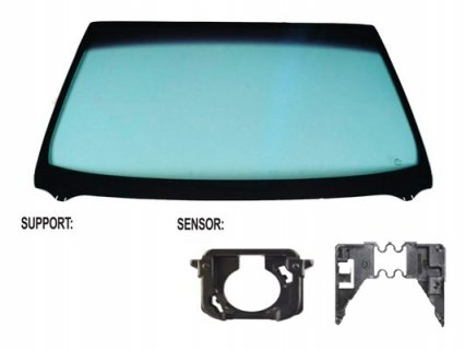 Acessar a peça Para-brisas verde serigrafia sensor chuva/luz friso inferiorcâmara janela