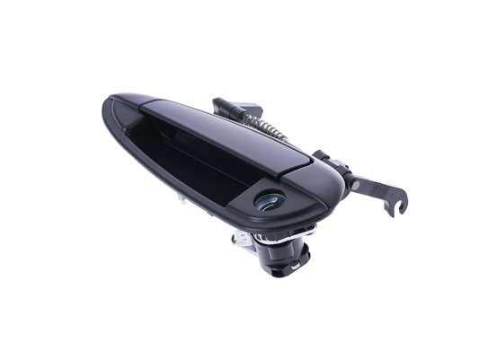 Manípulo da porta dianteira esquerda preto com orifício (5 portas) pour FIAT GRANDE PUNTO  pour FIAT GRANDE PUNTO
