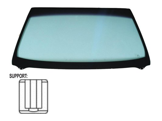 Para-brisas fumado verde com controlo solar pour FIAT GRANDE PUNTO  pour FIAT GRANDE PUNTO