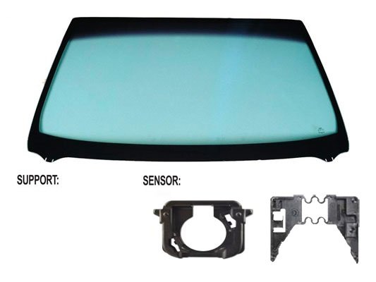 Acessar a peça Para-brisas verde serigrafia sensor chuva/luz friso inferiorcâmara janela