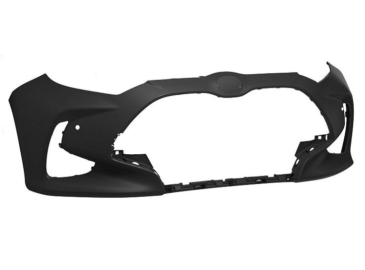 Acessar a peça Para choques frente preto con 2 buracos sensor