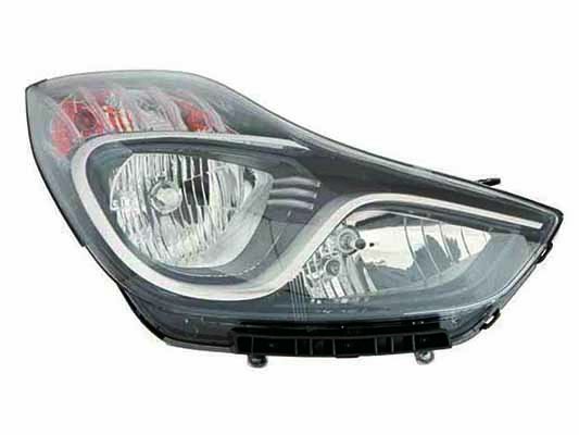 Acessar a peça Farol elétrico do lado direito com motor H7 + H7