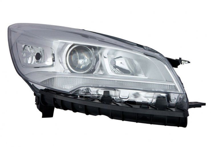 Farol elétrico cromado do lado direito com motor LED pour FORD KUGA  pour FORD KUGA