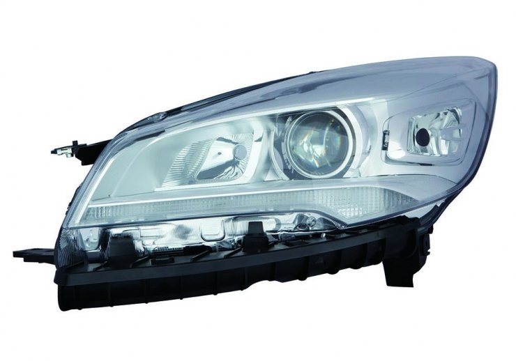 Acessar a peça Farol esquerdo led eletrico commotor/base cromada h1+h7+d3s tipo v