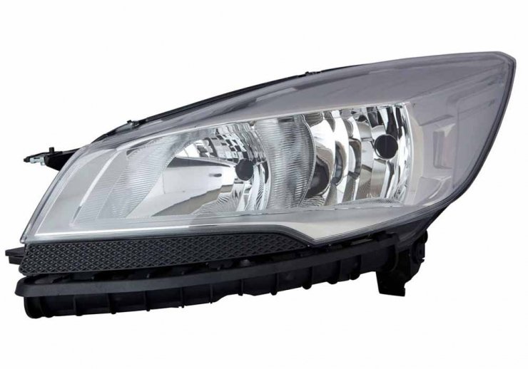 Farol manual ou elétrico esquerdo com motor e luz de circulação diurna H7 + H15 pour FORD KUGA  pour FORD KUGA