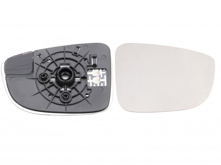 Acessar a peça Vidro + suporte do espelho retrovisor direito convexo e aquecido