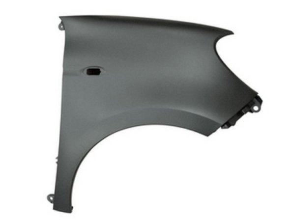 Acessar a peça Guarda lamas direita preparada com um orifício pisca