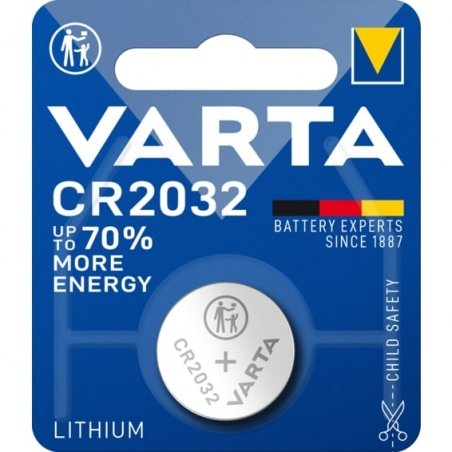 Acessar a peça Bl 1 unidade varta cr-2032 lítio 3v