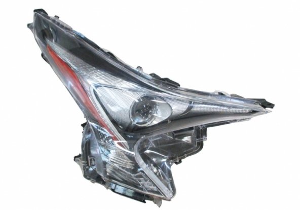 Acessar a peça Farol elétrico direito preto com motor LED