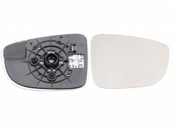 Acessar a peça Vidro + suporte do espelho retrovisor direito convexo e aquecido Acessar a peça Vidro + suporte do espelho retrovisor direito convexo e aquecido