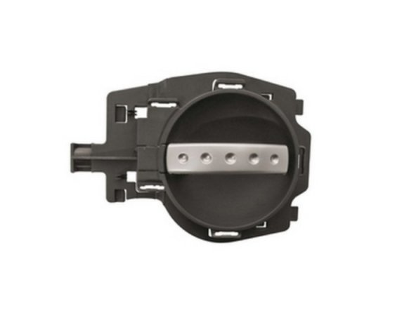 Acessar a peça Pega interior esquerda frente/traseira com alavanca prateada e base cinzenta