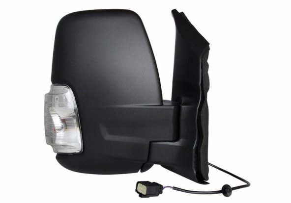 Acessar a peça Retrovisor direito elétrico, térmico, rebatível + Side + pisca laranja [Curto]