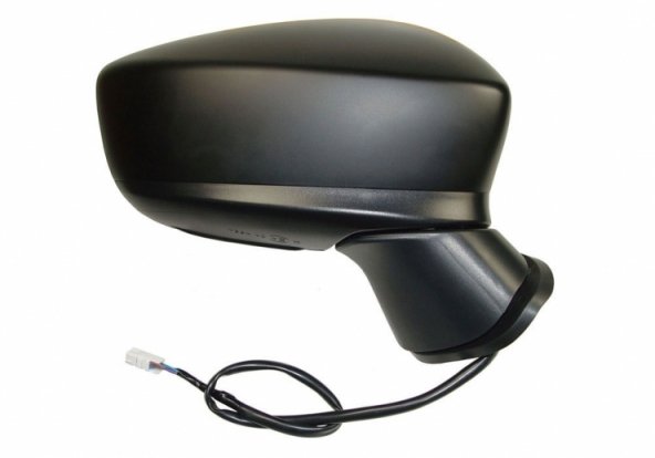 Acessar a peça Espelho retrovisor direito, elétrico, aquecido, rebatível eletricamente, preparado + side assist + pisca indicadora (10 pinos)