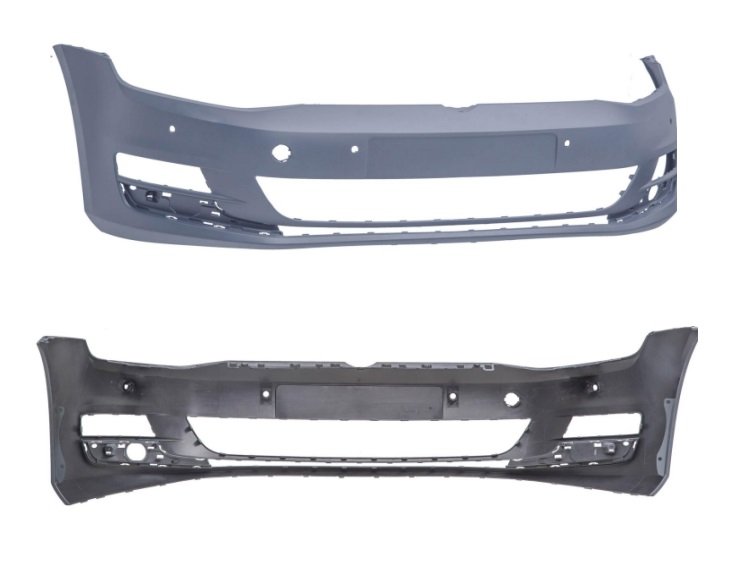 Para-choque dianteiro preparado para 4 sensores pour VOLKSWAGEN GOLF   pour VOLKSWAGEN GOLF