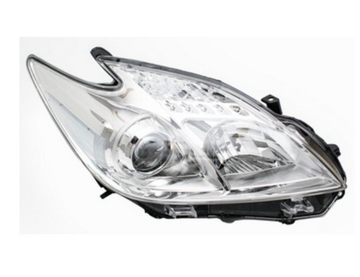 Acessar a peça Farol elétrico direito, cromado H11 + HB3