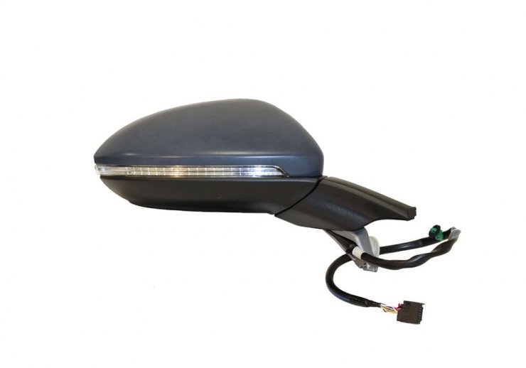 Espelho retrovisor direito rebatível elétrico aquecido com primer + pisca + memória pour VOLKSWAGEN GOLF   pour VOLKSWAGEN GOLF