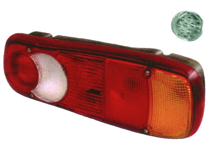 Acessar a peça Farolim traseiro esquerdo (24V)