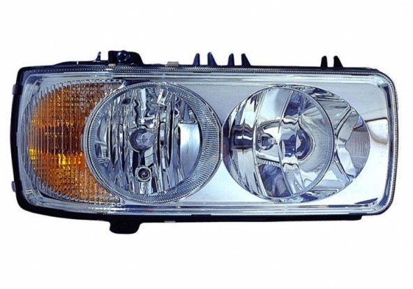 Acessar a peça Farol dianteiro direito manual e elétrico H1 + H7 (24V) Acessar a peça Farol dianteiro direito manual e elétrico H1 + H7 (24V)