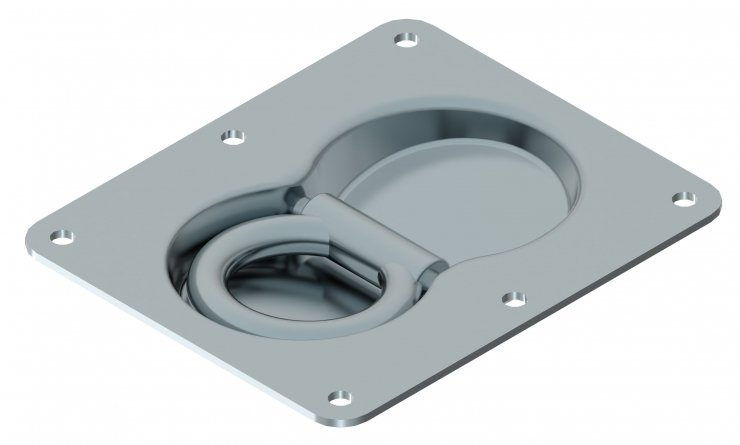 Acessar a peça Argola embutida 125x150 (aço)