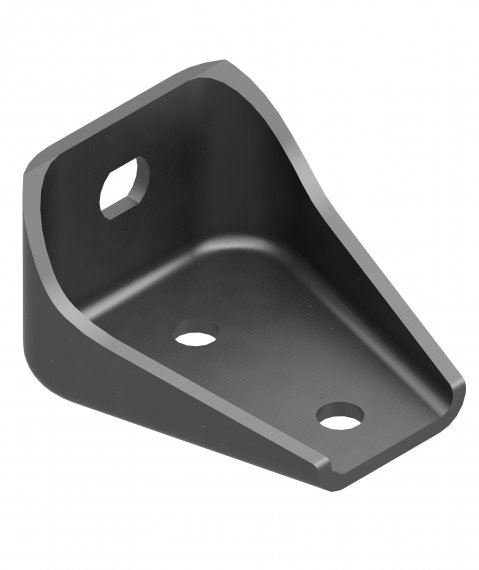 Acessar a peça Fixação do chassis 84x90x50 (Aço) (E=4)