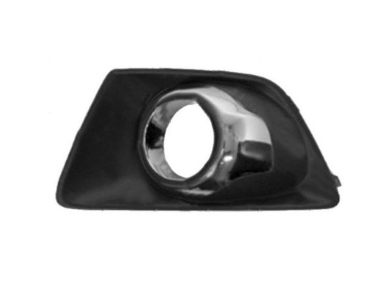 Grelha do para-choques dianteiro esquerdo com orifício de nevoeiro e moldura cromada pour FORD ECOSPORT  pour FORD ECOSPORT