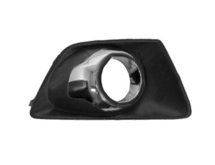 Grelha do para-choques dianteiro direito com orifício de nevoeiro e moldura cromada pour FORD ECOSPORT  pour FORD ECOSPORT